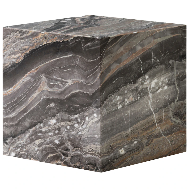 Plinth Beistelltisch 40x40 cm, Grey Galaxy