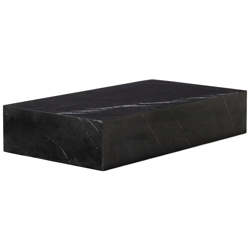 Plinth Grand Kaffeetisch 137x76 cm, Nero Marquina