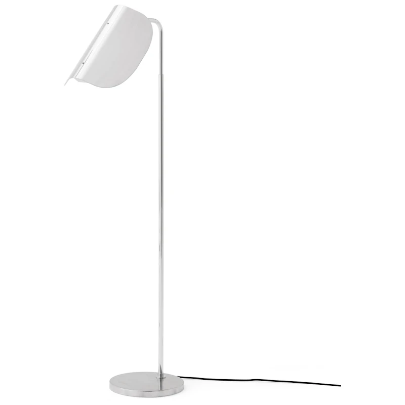 Wing Stehlampe, Poliert Aluminium