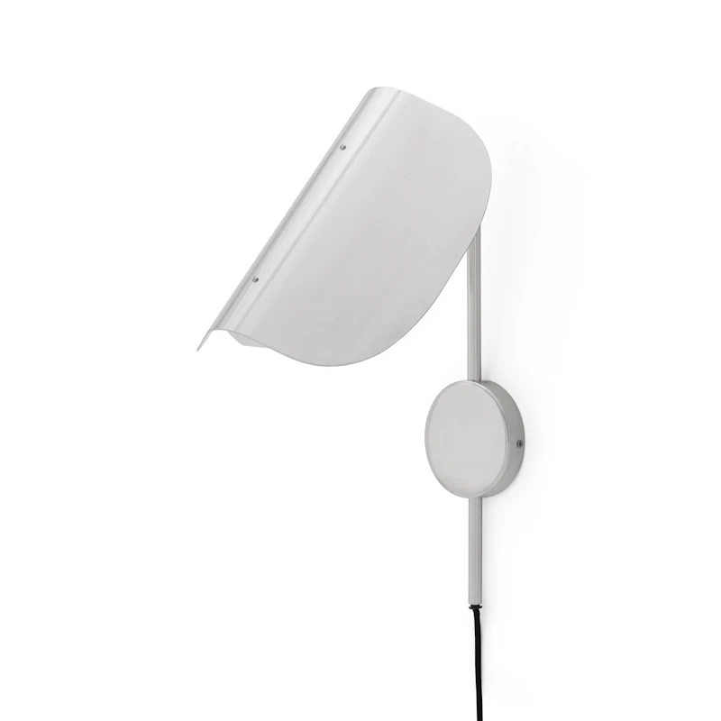Wing Wandleuchte, Poliert Aluminium
