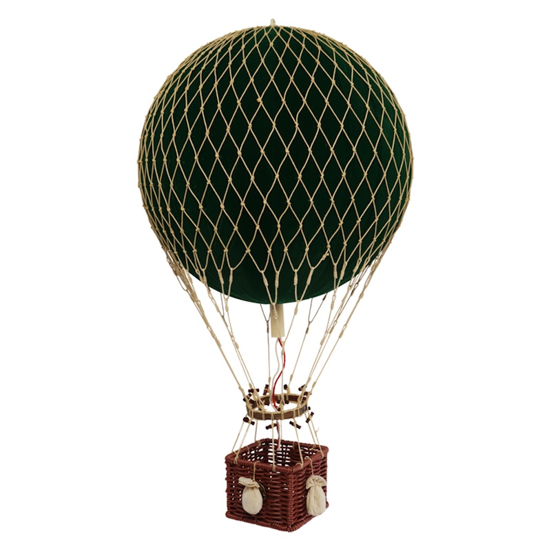 Royal Aero Heißluftballon Samt Ø32 cm, Grün