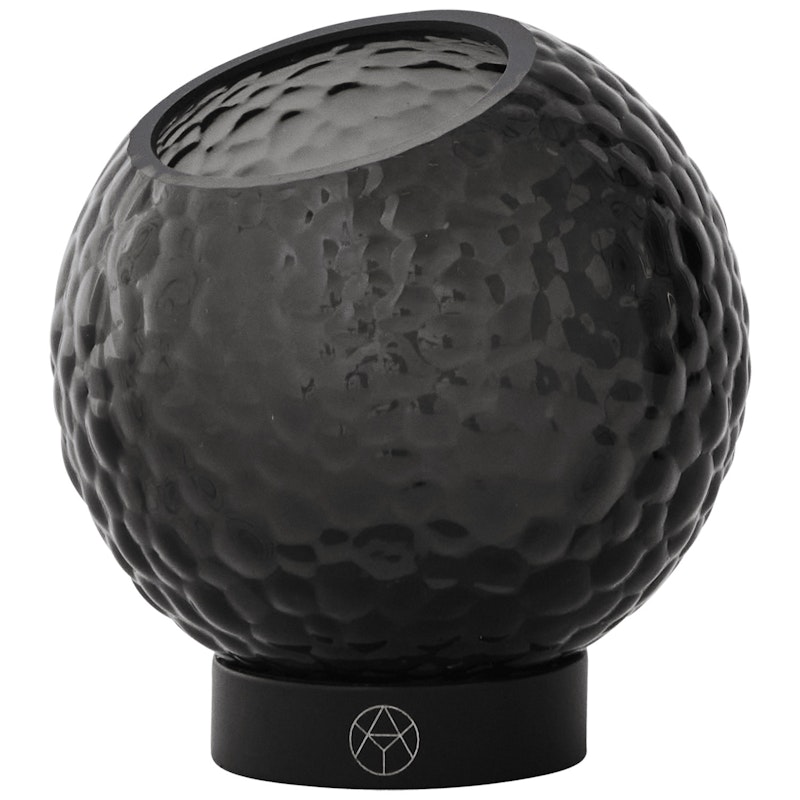 Globe Bubbles Kerzenhalter Ø10 cm, Schwarz