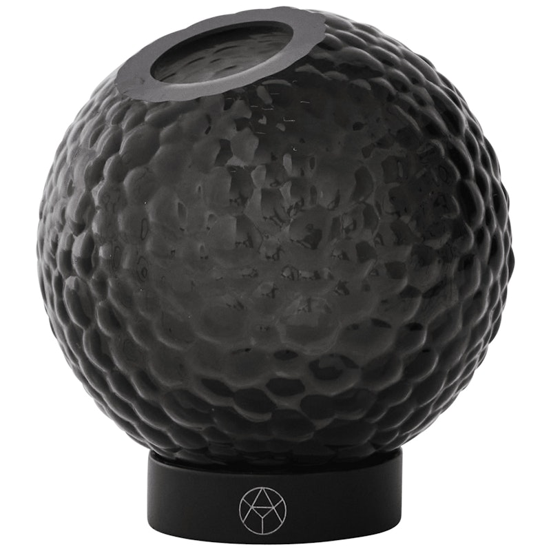 Globe Bubbles Vase Ø10 cm, Schwarz