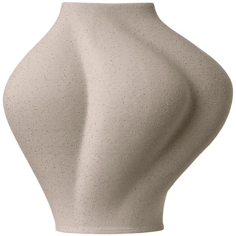 AYTM SALTARE Vase Ø13,8 Lys Taupe