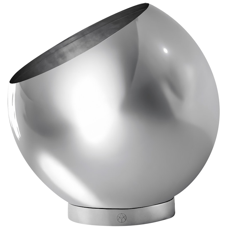 Globe Blumentopf Ø30 cm, Silber
