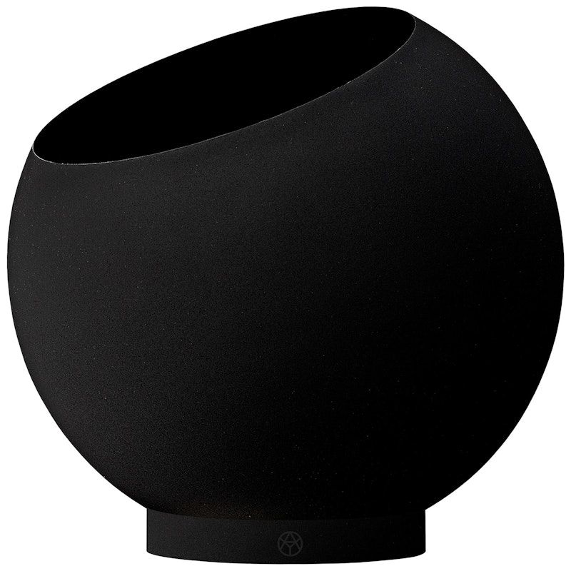 Globe Blumentopf Ø30 cm, Schwarz