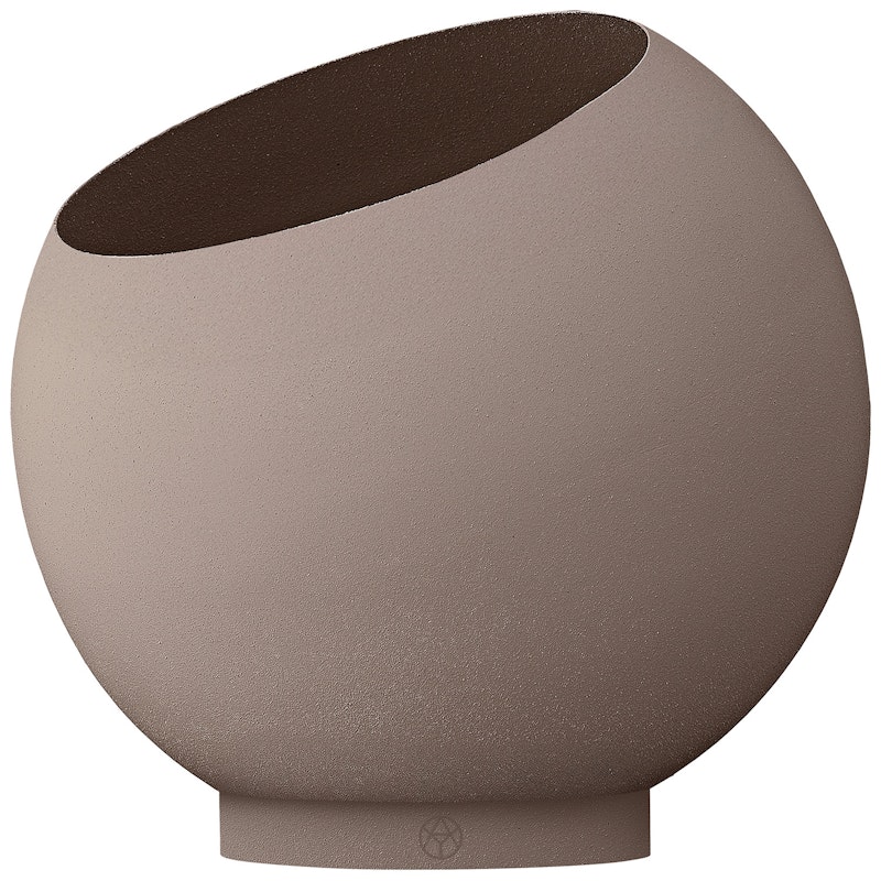 Globe Blumentopf Ø30 cm, Taupe