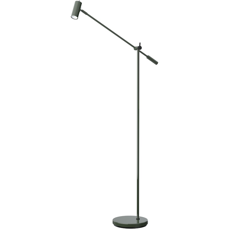 Cato Stehlampe, Waldgrün / Schwarzmatt