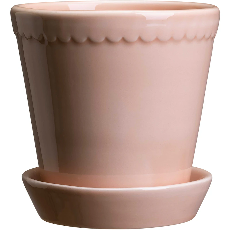Helena Topf Mit Unterteller 18 cm, Quartz Rose