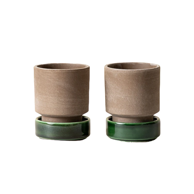 Hoff Topf 2-er Set, Grau