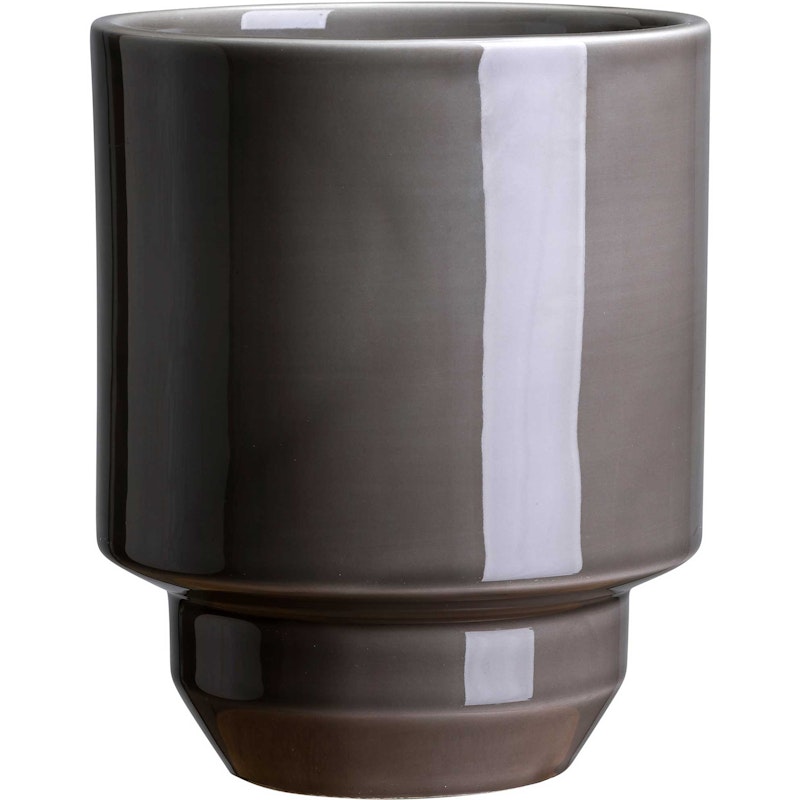 Hoff Topf Ohne Wasserablauflöcher 18 cm, Pearl Grey
