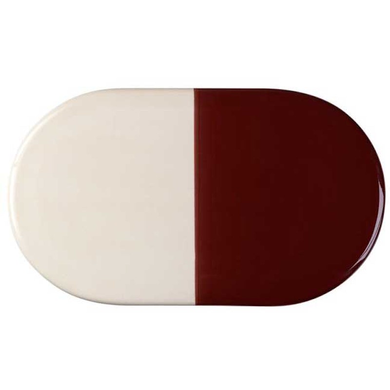 Nuna Tablett 34 cm, Sandstone / Deep Burgundy