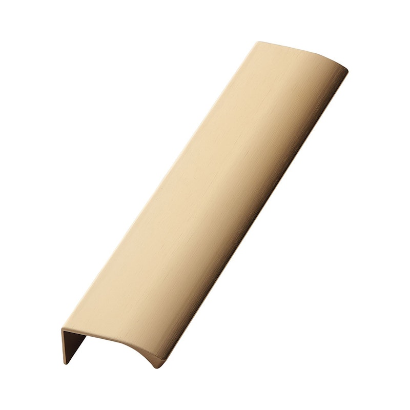 Edge Straight Griff 20cm, Gebürstetes Messing