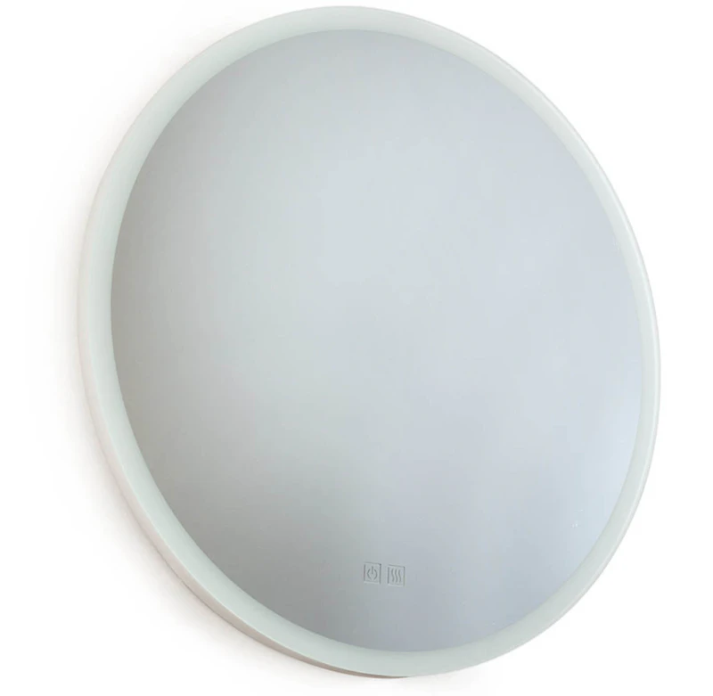 IO Wandspiegel Mit LED-Beleuchtung Ø60 cm