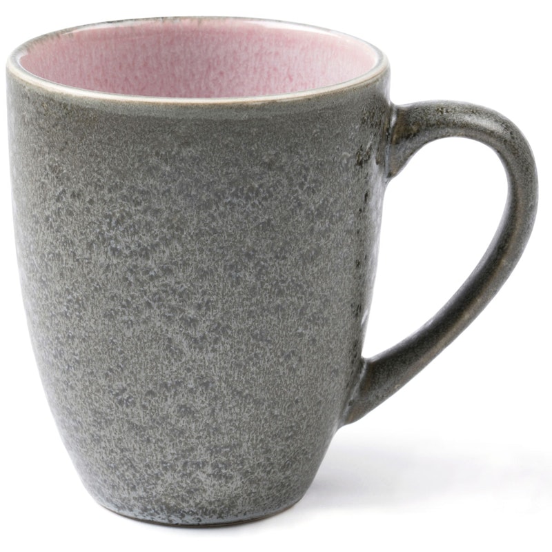 Bitz Tasse 30 cl, Grau/ Rosa