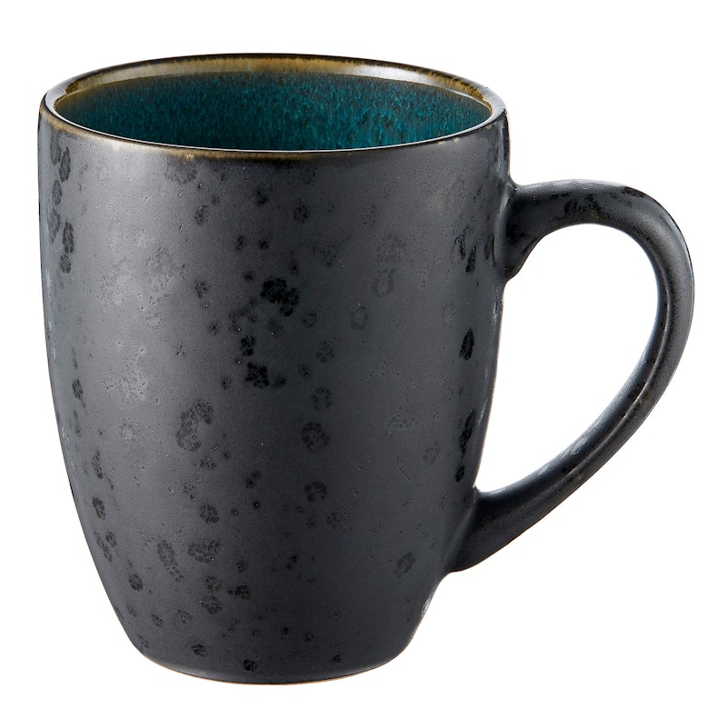 Bitz Tasse 30cl, Schwarz/ Grün