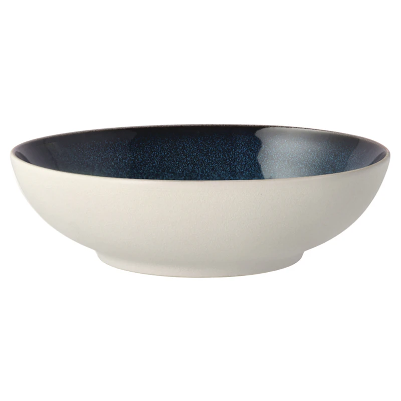 Gastro Pastateller 20 cm, Dunkelblau / Weiß