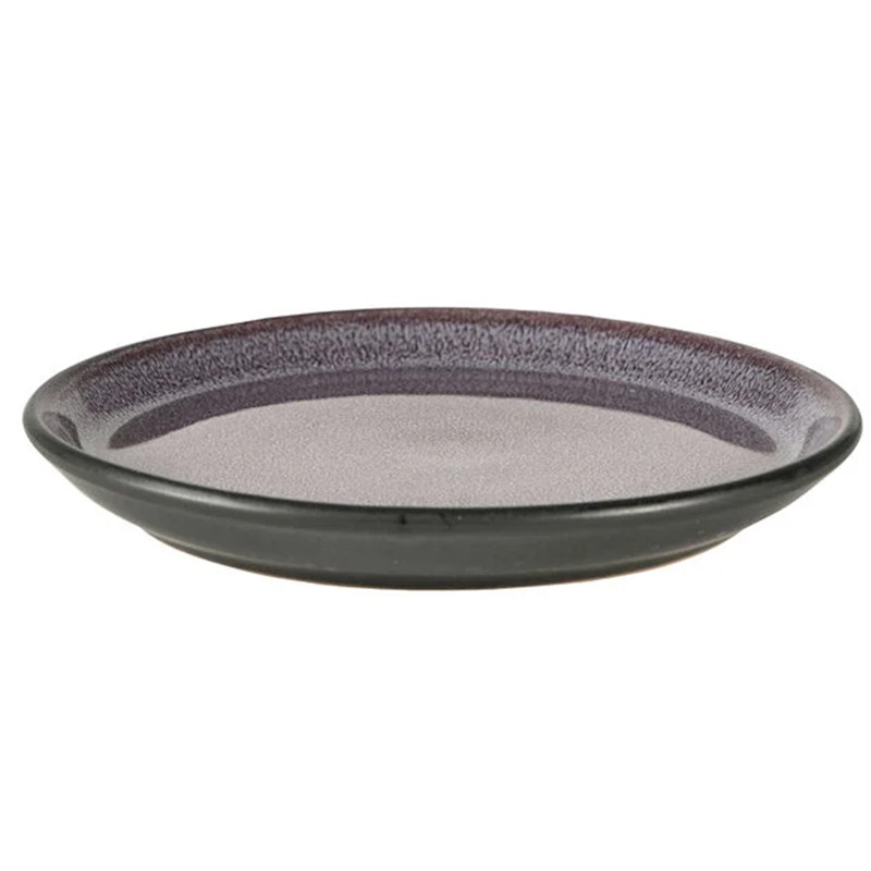 Gastro Teller Ø17 cm, Schwarz/Lila