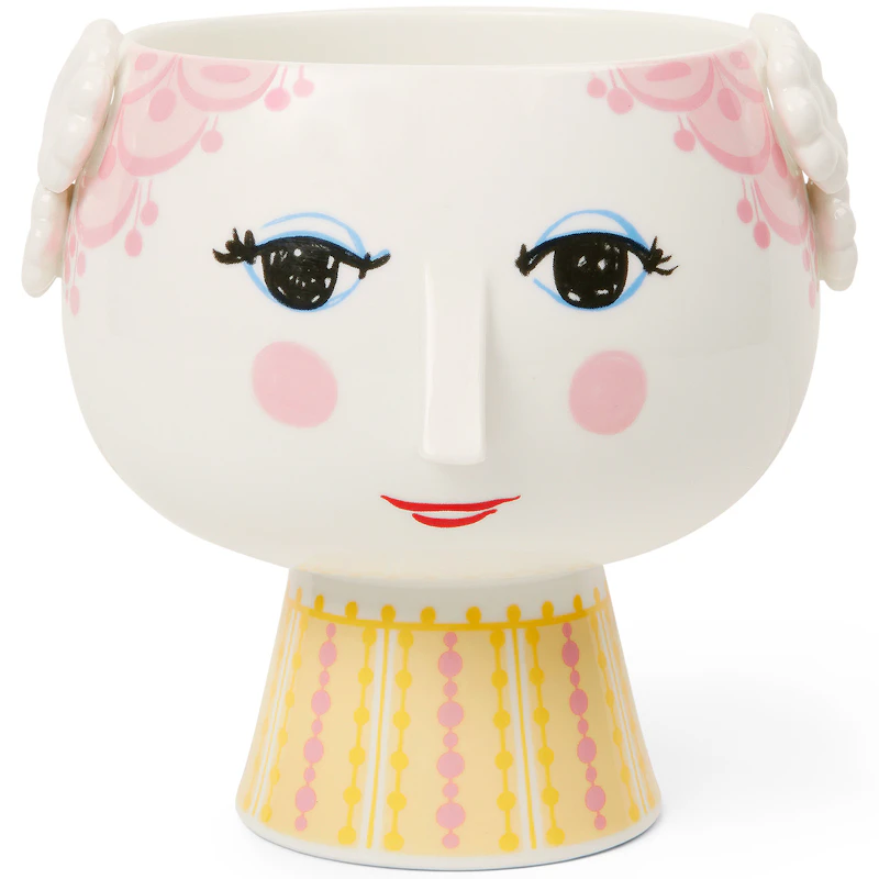 Eva Blumentopf Ø15.5 cm, Rosa