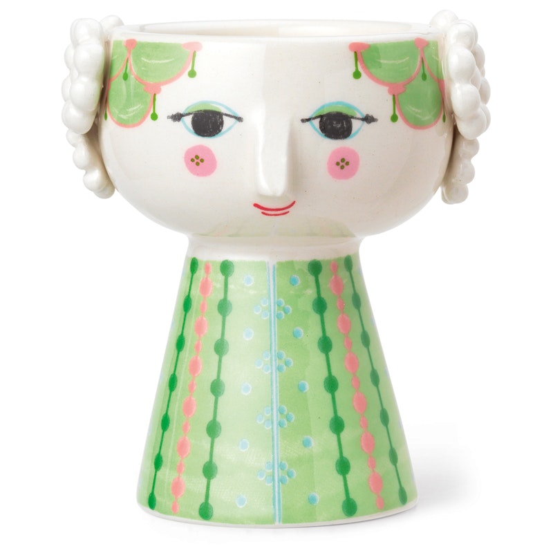 Eva Candlestick 9,5 cm, Light Green