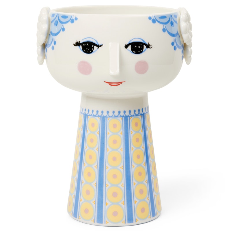 Eva Vase 18.5 cm, Blau