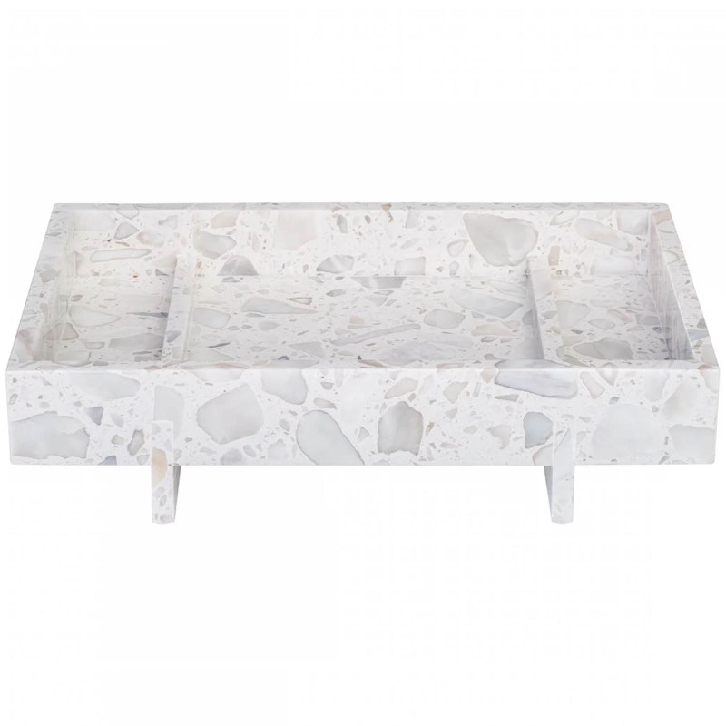 ABENTO Marble Tablett 30x18 cm, Nimbus