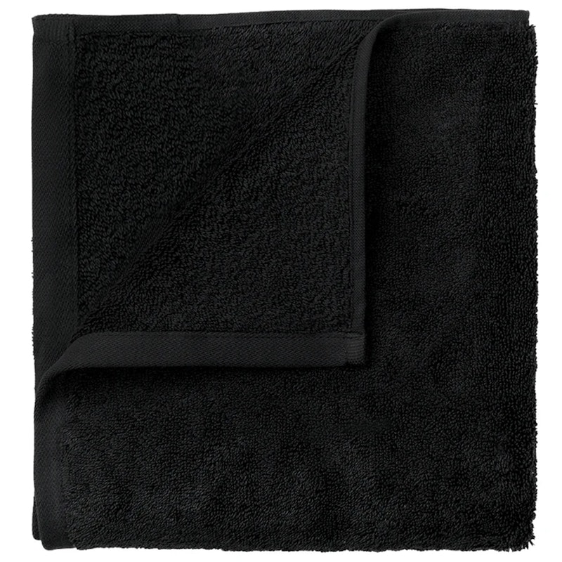 RIVA Gästehandtuch 4-er Set, Schwarz
