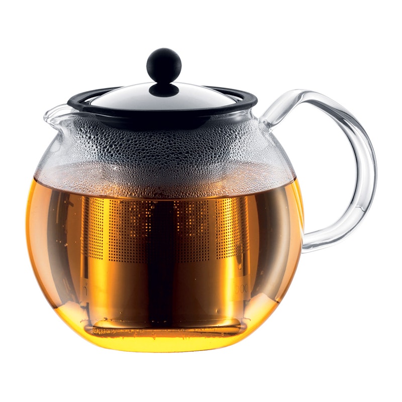 ASSAM Teekanne mit Stahlfilter, 1 L