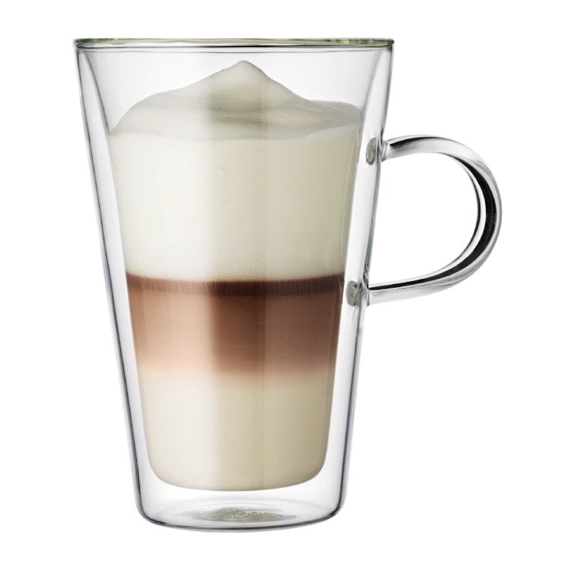 BODUM CANTEEN Doppelwandige Tasse m Griff 2er-Pack