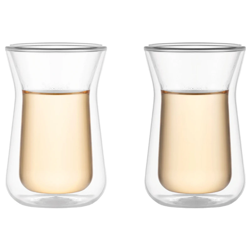 Melior Doppelwandige Teetassen 2-er Set, 10 cl