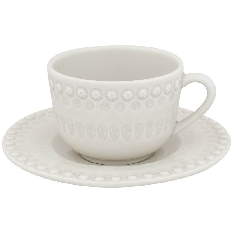 Fantasy Teetasse Mit Unterteller, Cinza
