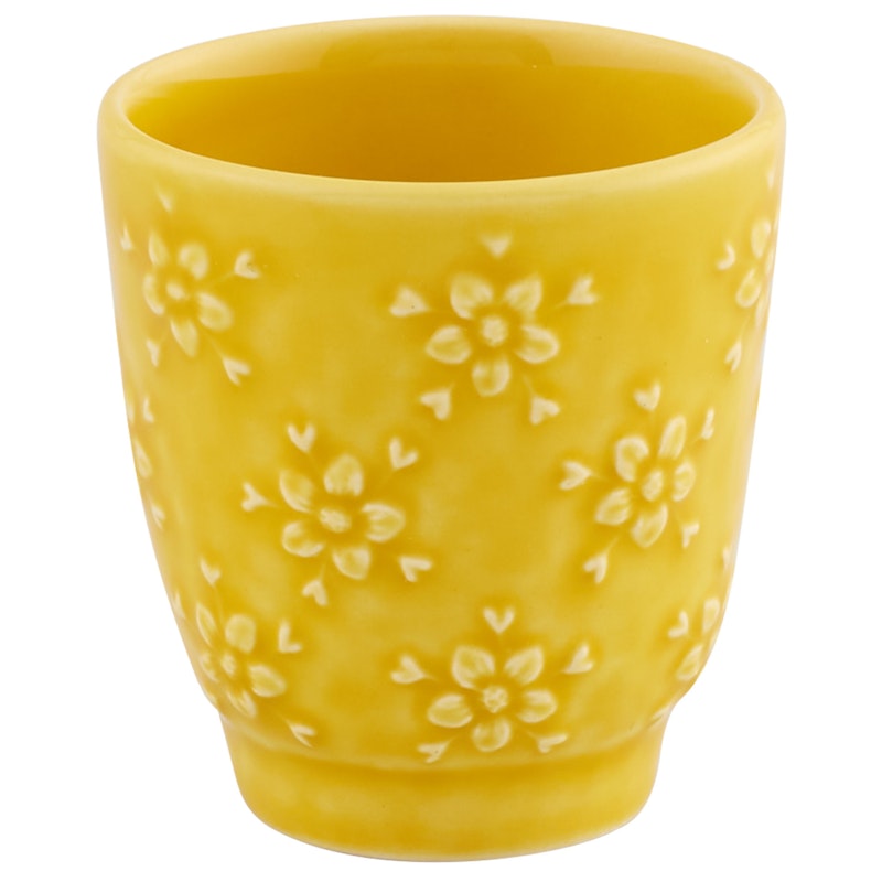 Flora Tasse 10 cl, Gelb