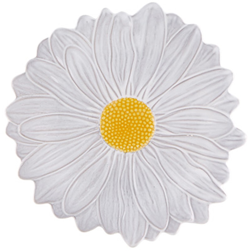 Maria Flor Platte 23 cm, Gänseblümchen