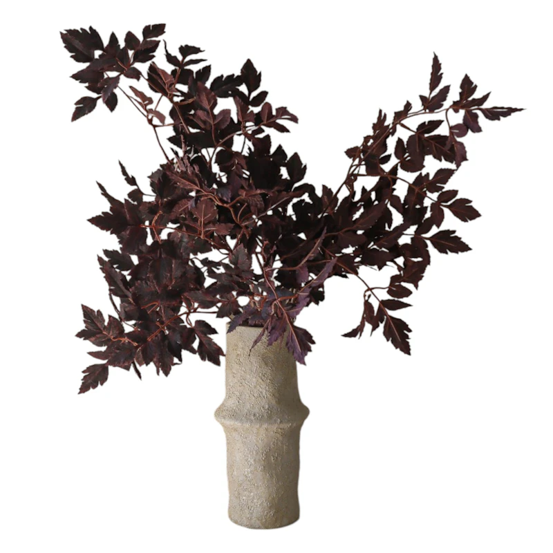 Burgundy Plum Bouquet 85 cm 4-er Set
