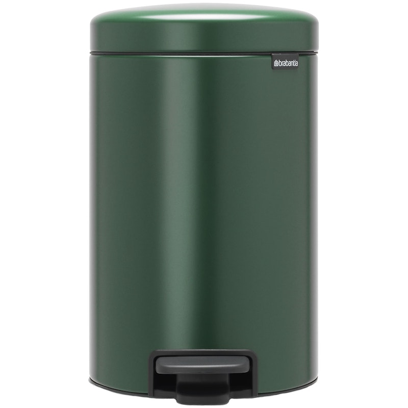 New Icon Pedal Bin 12L, Pine Green