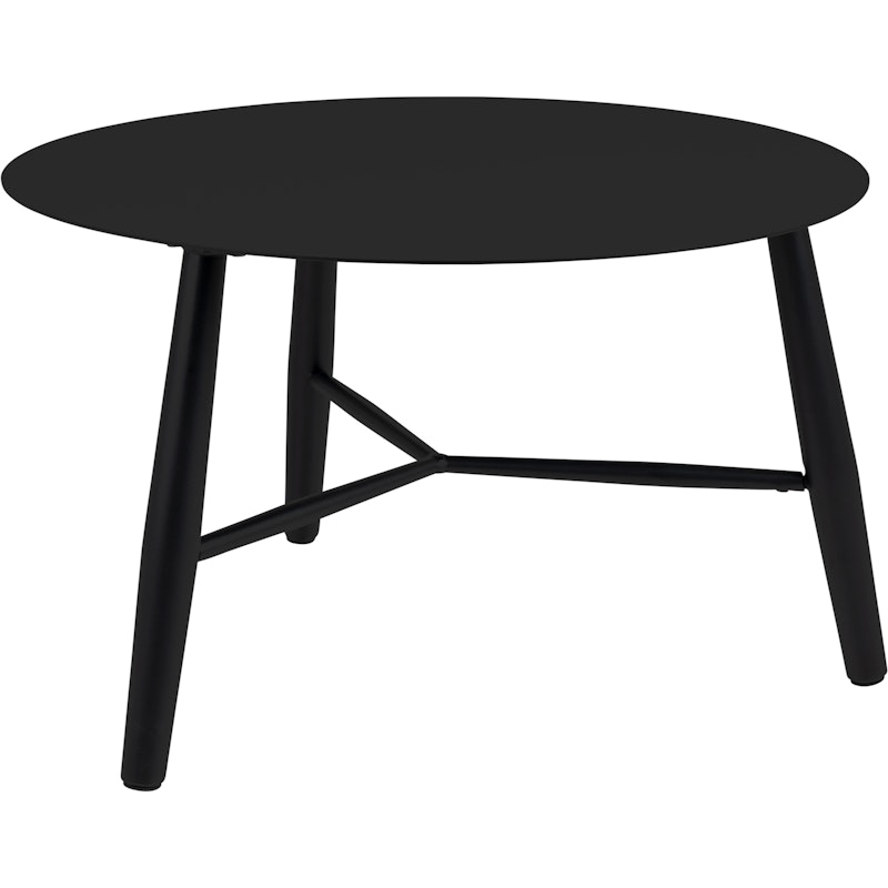 Vannes Loungetisch Ø75x50 cm, Schwarz