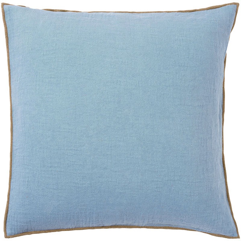 Evy Kissenbezug 50x50 cm, Hellblau