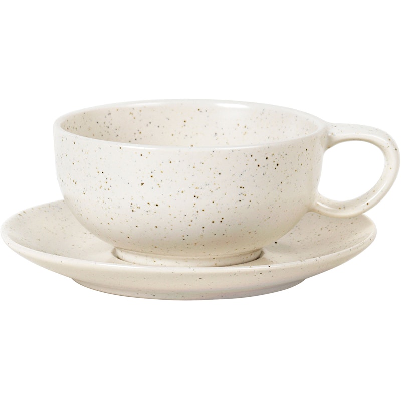 Nordic Vanilla Kaffeetasse / Teetasse mit Unterteller 25 cl