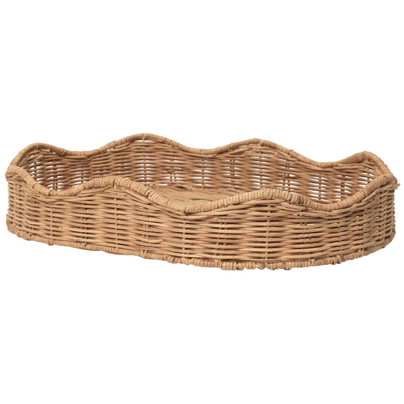 Lola Tablett 35 cm, Rattan
