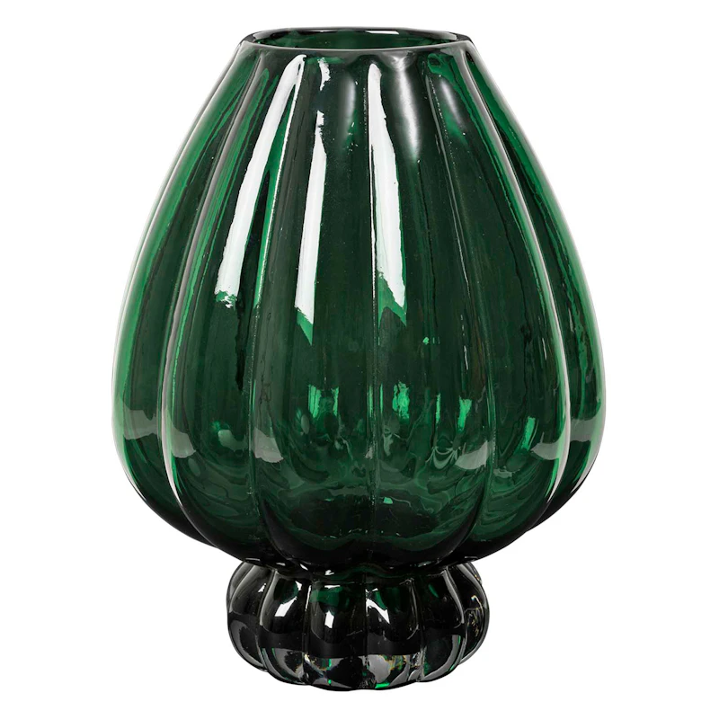 Malou Vase, Dunkelgrün