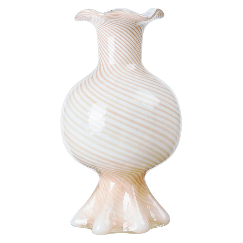 Mella Vase 30 cm, Taupe