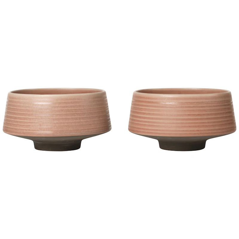 Miko Schüssel 2-er Set, Rosa