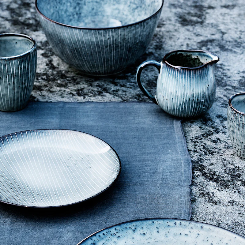 Nordic Sea Teller 26cm, Grau von Broste Copenhagen