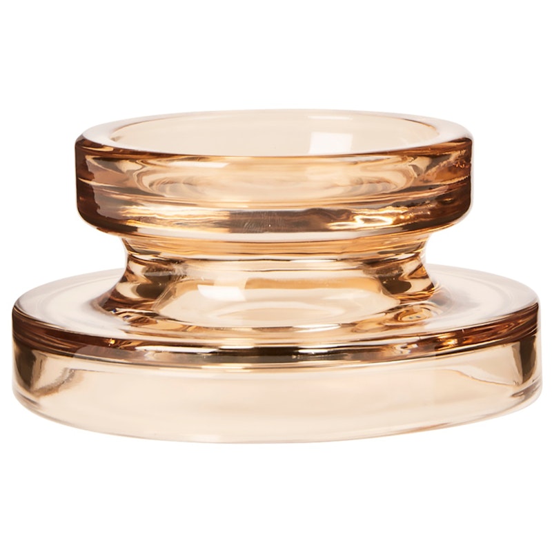 Petra Kerzenhalter L, Braun