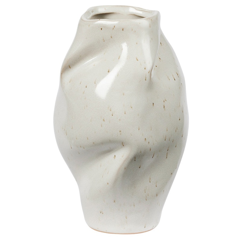 Susie Vase Grau, 22 cm