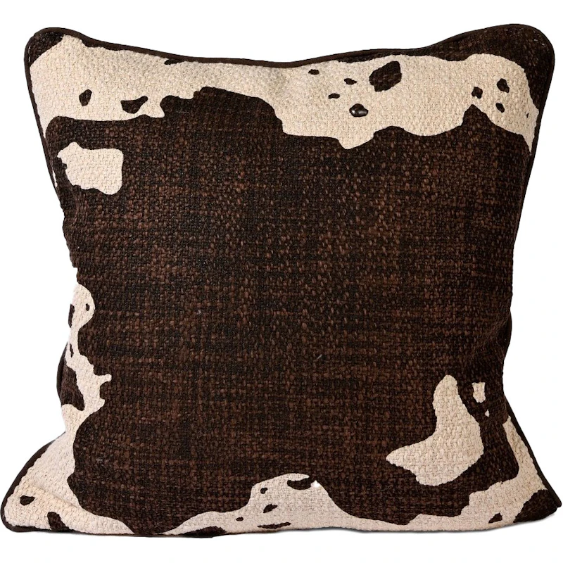 Anima Cow Kissen 50x50 cm, Braun