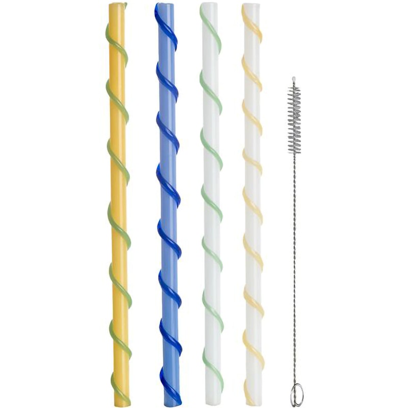 Celebrate Strohhalme 4-er Set, Multi