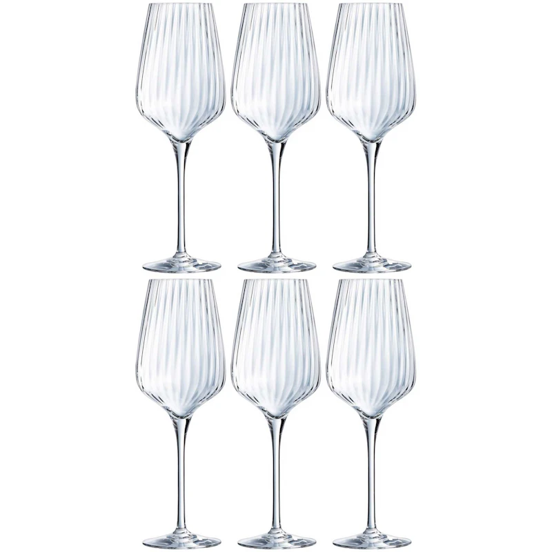 Symétrie Weinglas 45 cl Transparent, 6-er Set