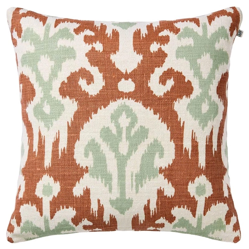 Adi Kissenbezug 50x50 cm, Aqua / Apricot Orange