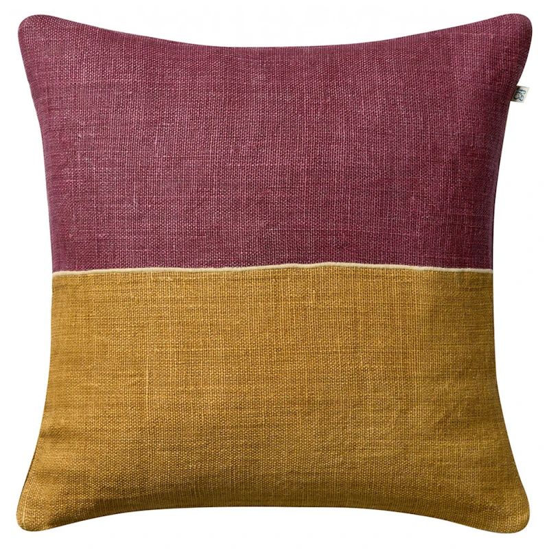 Amol Kissenbezug 50x50 cm, Ruby / Masala Yellow